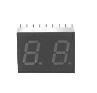 HDSP-K511 LED Display Module 7SEG 0.56" DBL GRN 18DIP