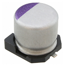 25SVPF100M CAP ALUM POLY 100UF 20% 25V SMD :RoHS , Cut Tape