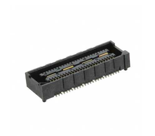 Pack of 2 QSS-025-01-L-D-A-K-TR Connector 50 Position Connector Socket, Center Strip Contacts Surface Mount Gold