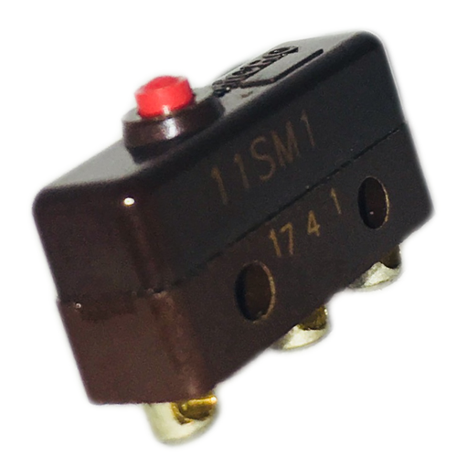 11SM1  Basic Small Switch Snap Action N.O./N.C. SPDT Pin Plunger Solder 5A