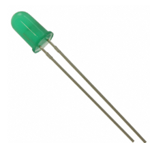 Pack of 4 5219250F Green Diffused LED Indication - Discrete 2.3V Radial :RoHS
