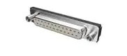 Pack of 4 D25S24A4GV00LF D-Sub Standard Connectors Straight 25 way Socket :RoHS