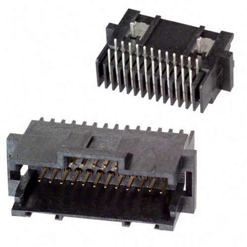 6-104069-2 Connector Header Through Hole, Right Angle 24 position 0.050" (1.27mm)