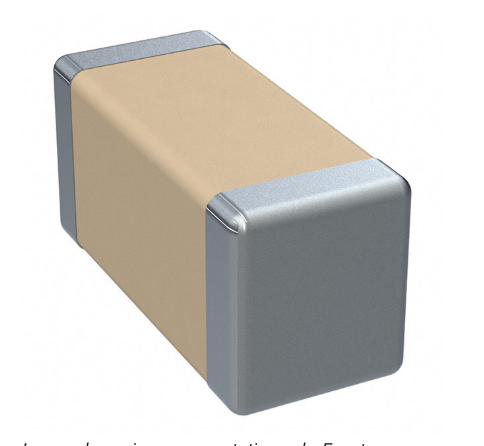 Pack of 10 C1206C104F3GAC7800 Capacitor 0.1 µF ±1% 25V Ceramic Capacitor C0G, NP0 1206 (3216 Metric)