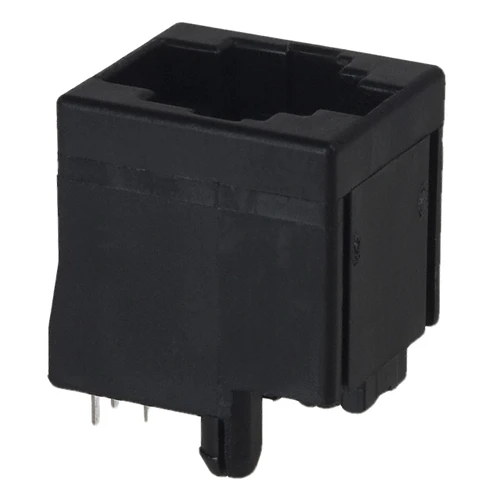 Pack of 9 5520425-3 Connector Modular Jack 6P6C Vertical Unshielded