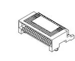 75586-0106 Connector Mini SAS Receptacle 68P SLD RA SMD