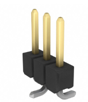 5-146128-1 Connector Header Surface Mount 3 position 0.100" (2.54mm)
