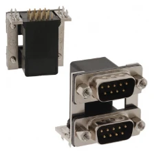 178-009-613R571 Connector D-Sub Plug 9 Position R/A SLDR :RoHS