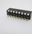 106-PMR08-EV DIP Switches / SIP Switches Recessed 8 Position 24VDC 25mA 2.54mm PCB Mount :RoHS