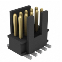 Pack of 4 FTSH-105-01-F-DV-K-TR Connector Header Surface Mount 10 position 0.050" (1.27mm) , RoHs3 : Compliant , Cut Tape