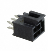 Pack of 2 1053101306 Connector Header Through Hole 6 position 0.098" (2.50mm), Lead Free RoHs3 : Compliant , Bulk