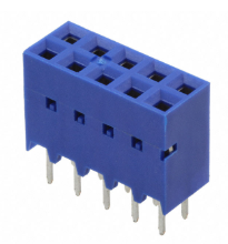 87606-305LF Connector Receptacle 10 Position 2.54mm Through Hole Gold, RoHs : Compliant