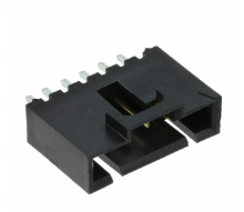 Pack of 4 0705430005 Connector Header Vert 6 position Through Hole 2.54MM, RoHs , Bulk