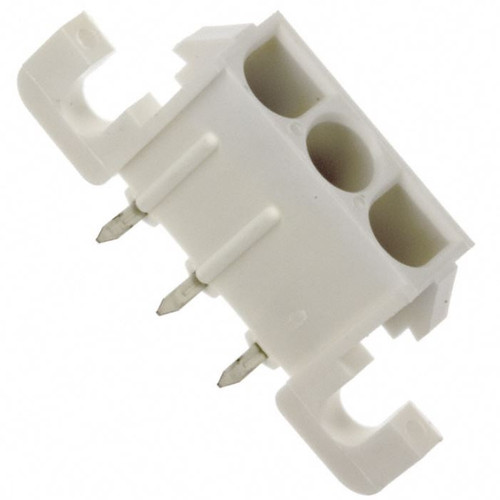 2-350943-0 Connector Header Through Hole, Right Angle 3 position 0.250" (6.35mm)