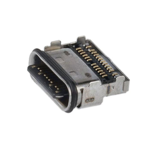 Pack of 2 DX07WH24JA3R1200 Connector USB-C USB 3.2 Gen 2 Receptacle Connector 24 Position Surface Mount, Right Angle; Through Hole : RoHS, Cut Tape