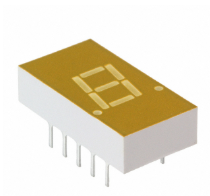 5082-7623 Display Module 7-SEG 0.3" SGL YLW 14DIP