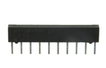 4310R-102-270LF Resistor Network/Array 5 RES 27 OHM 10SIP, RoHs