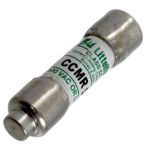 CCMR20 Fuse, 10 A, 600 VAC/250 VDC, Fast Acting, 1.5 in., 0.41 in, RoHS, CCMR20A