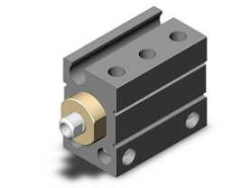 10-CUJB6-4D Cylinder, Free Mount, DBL Acting, CUJ Series