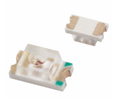 Pack of 10 597-3401-407 Yellow 590nm LED Indication - Discrete 2.2V 1206 (3016 Metric), Cut Tape