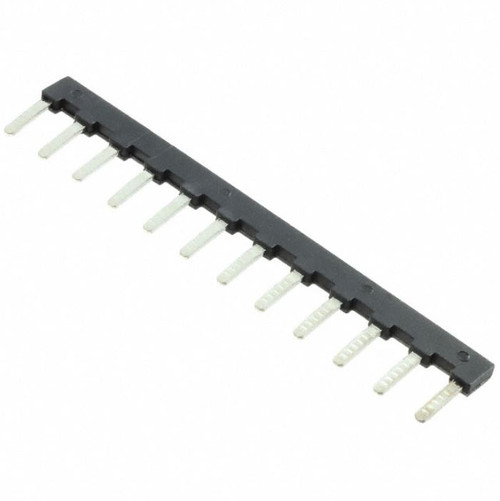 Pack of 2 HCL8-12 Terminal Block 12 Position Jumper Flat Pins - Angled