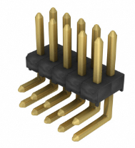 Pack of 3 TSW-105-08-G-D-RA Connector Header Through Hole, Right Angle 10 position 2.54MM