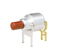 39-401 RED Pushbutton Switch SPST-NO 0.15A 28V Standard Panel Mount, Rear