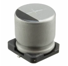 Pack of 5 UUR1H101MNL1GS Aluminum Electrolytic Capacitors 100UF 20% 50V SMD, RoHs , Cut Tape