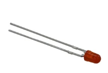 Pack of 10 HLMP-K401 LED Orange Diffused T-1 T/H