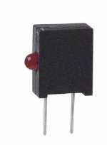 555-2007 LED CBI 2MM Red RA PC MNT