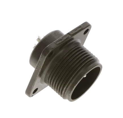 MS3102A14S-1P Connector 3 Position Circular Receptacle, Male Pins Solder Cup