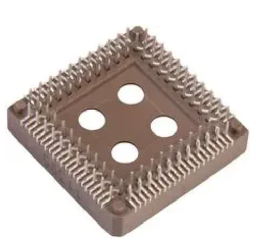 PCS-084A-1 IC Component Socket, 84 Contacts, PLCC Socket, 2.54 mm, Phosphor Bronze