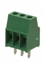 Pack of 4 282834-3 Connector Terminal Block 3Pos Side ENT 2.54MM PCB, RoHs