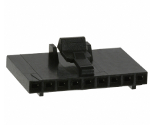 104257-8 Connector Receptacle Housing 9Pos 2.54MM Black