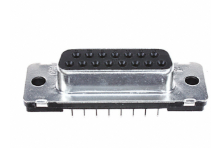 747299-2 Connector D-Sub Receptacle 15 Position Vert SLDR