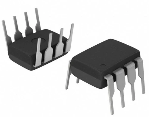 HCPL2611 IC Logic Output Optoisolator 10Mbps Open Collector 2500Vrms 1 Channel 10kV/µs CMTI 8-DIP