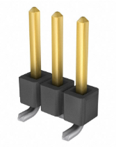 Pack of 5 TSM-103-01-F-SV Connector Header Surface Mount 3 position 0.100" (2.54mm), RoHs