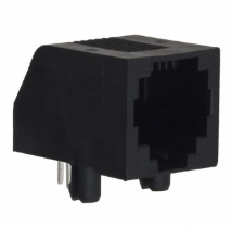 555165-2 Connector Modular Jack 6P4C R/A Unshielded