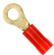Pack of 10 34144 Connector Ring Terminal 16-22AWG #6 Crimp
