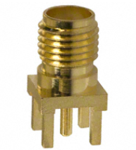 Pack of 2 132134 Conn SMA Jack STR 50 Ohm PCB, RoHs