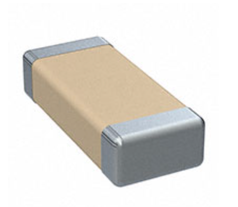 Pack of 10 C1206C104J5RACTU Ceramic Capacitor 0.1 µF ±5% 50V X7R 1206 (3216 Metric)
