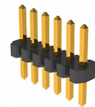 Pack of 10 GRPB061VWVN-RC Connector Header Through Hole 6 position 0.050" (1.27mm), RoHs