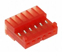 Pack of 10 643813-6 Connector Receptacle 6 Position IDC 22AWG Tin-Lead