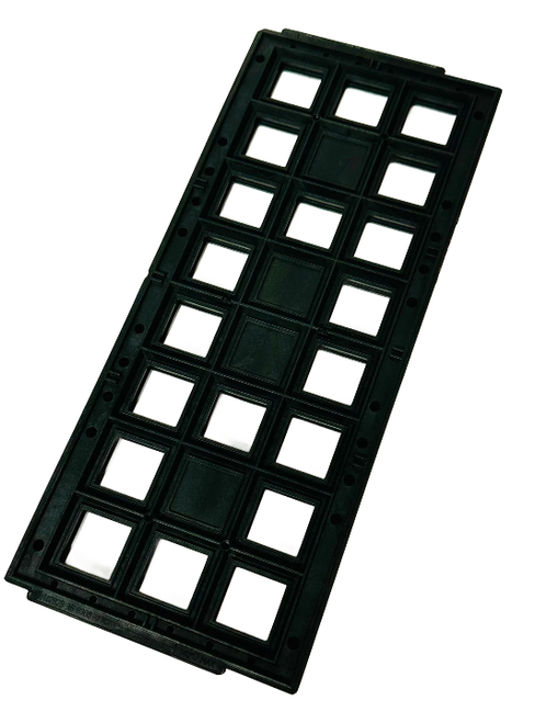 2 TRAYS EN-2828-3.5-0308 IC Trays MQFP DSIZE 28x28 Height 3.5, Cell Type Pocket, 3x8 cell matrix, 140cMAX