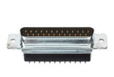 745186-2 Connector 25 Position D-Sub Plug, Male Pins