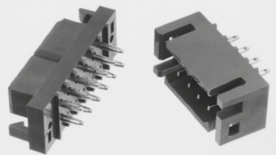 PLB06F8000 Connector Housing 8 Position Blue Free Hanging (In-Line) Power