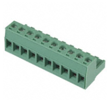 1757093 Terminal Block Plug 10 Position 5.08MM , MSTB 2.5/10-ST-5.08