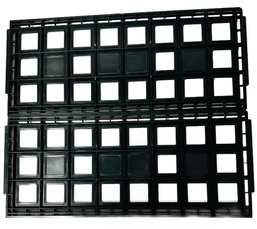 2 Trays 2828-LH Black CPU trays 160c Max WP2828-LH