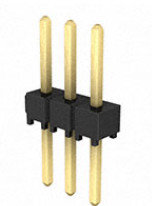 Pack of 10 TSW-103-08-G-S Connector Header Vert 3POS 2.54MM