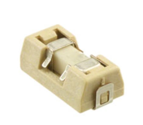 0154004.DR Fuse Board Mount 4 A 125 V 125 V (Cartridge Style Excluded) Requires Holder, Surface Mount 2-SMD, Square End Block with Holder